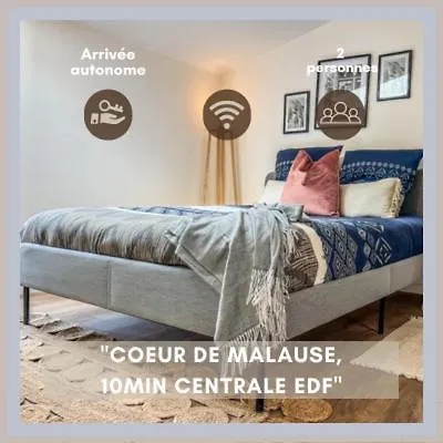 Le Gite 4 - Charmant Studio 30M2, Ideal Professionnels, 10Min Golfech
